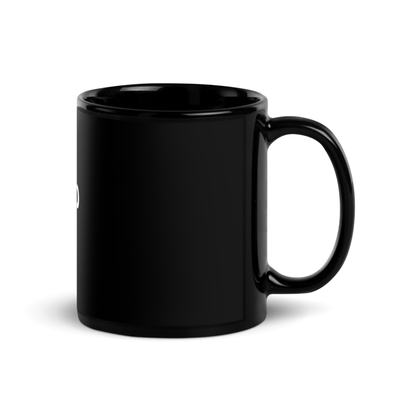black glossy mug black 11oz handle on right 62ba220b3f146 - Crypto Dad Black Glossy Mug