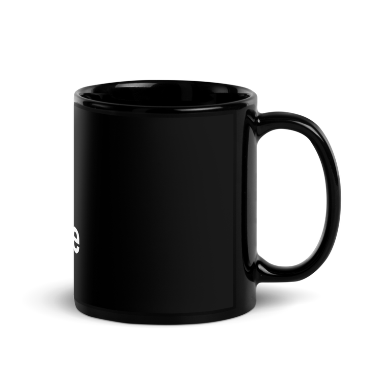 black glossy mug black 11oz handle on right 62ba2843a72e8 - Pirate Chain Black Glossy Mug