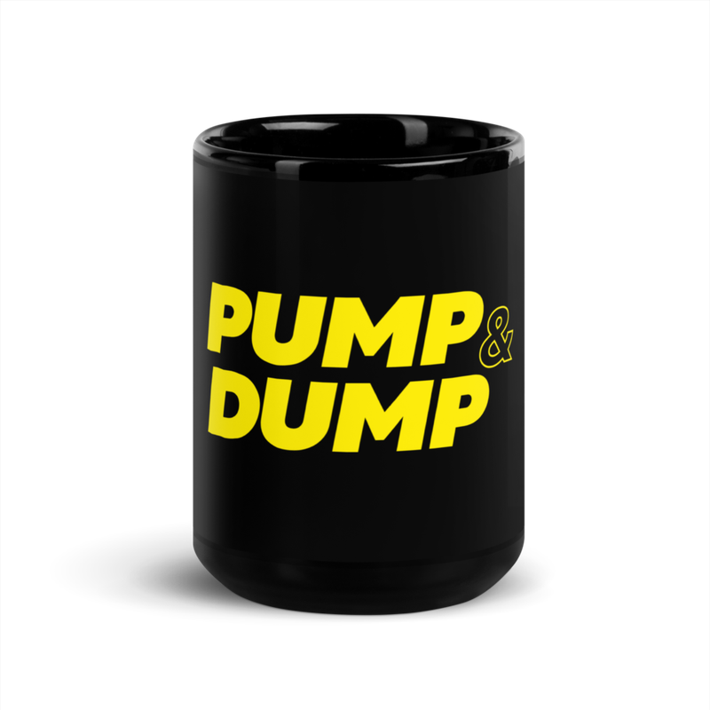 black glossy mug black 15oz front 62ba2ddb6b3de - Pump & Dump Black Glossy Mug