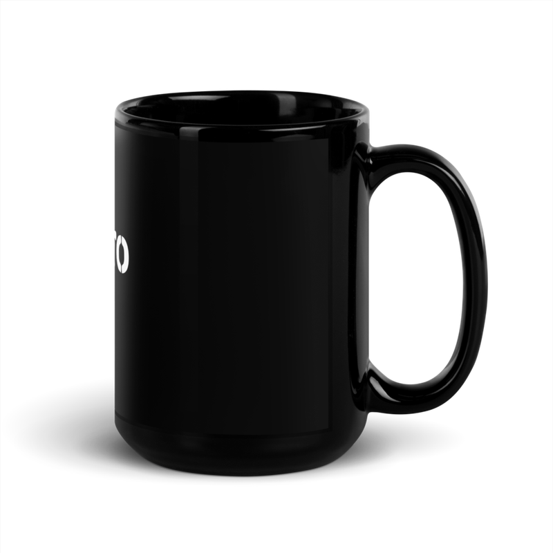 black glossy mug black 15oz handle on right 62ba220b3f28b - Crypto Dad Black Glossy Mug
