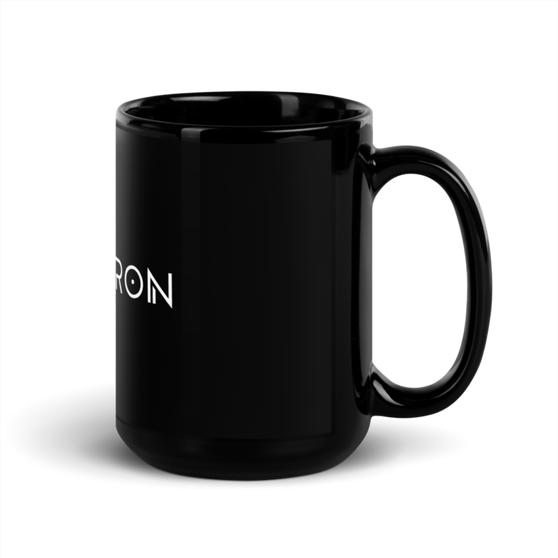 black glossy mug black 15oz handle on right 62ba2a0002901 - TRON Black Glossy Mug
