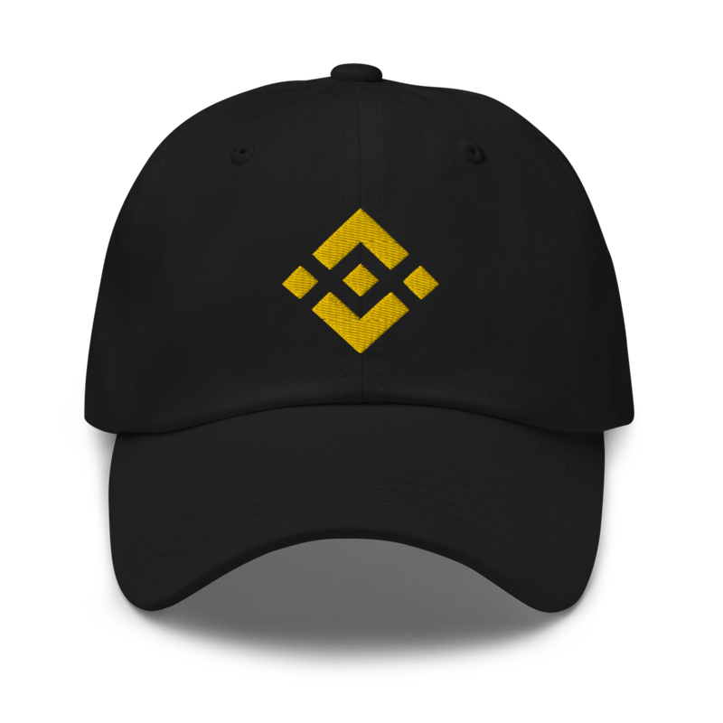 classic dad hat black front 62b068d14f434 - Binance BNB Logo Baseball Cap