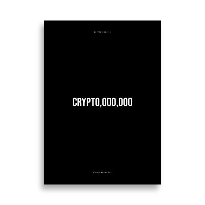 Crypto Millionaire Poster