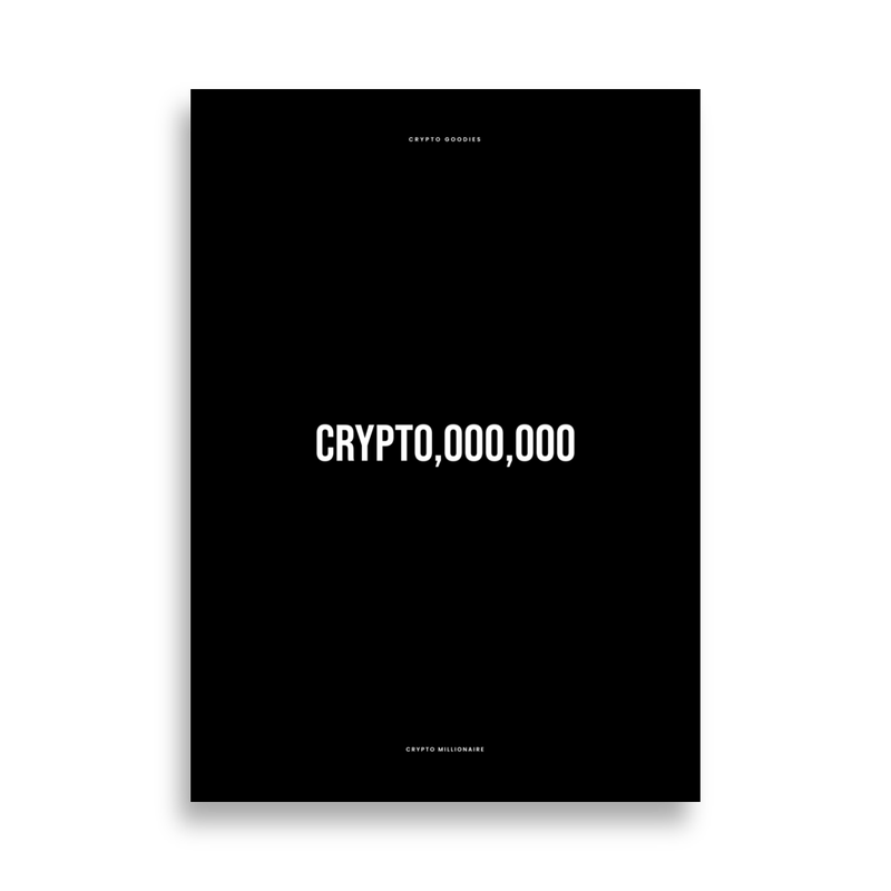 Crypto Millionaire Poster