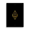 Ethereum Gold Logo Poster