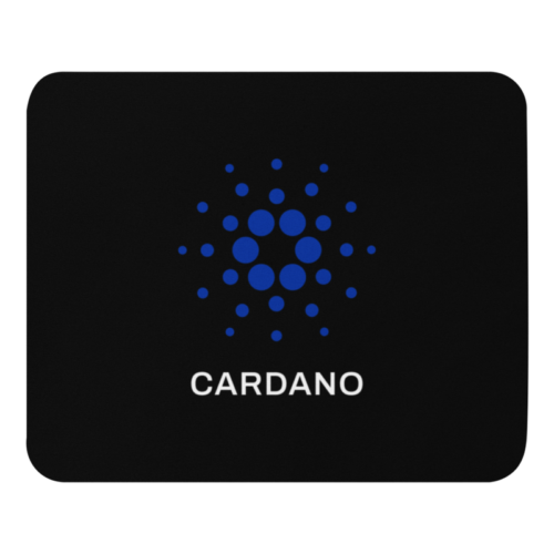 mouse pad white front 62a2615accb75 - Cardano ADA Mouse Pad