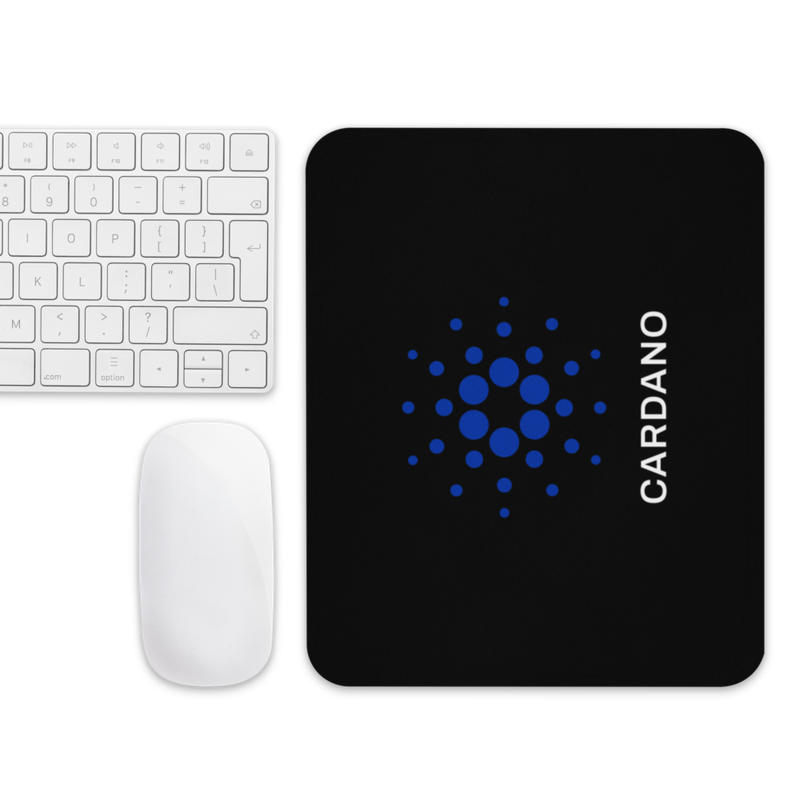 mouse pad white front 62a2615accc20 - Cardano ADA Mouse Pad