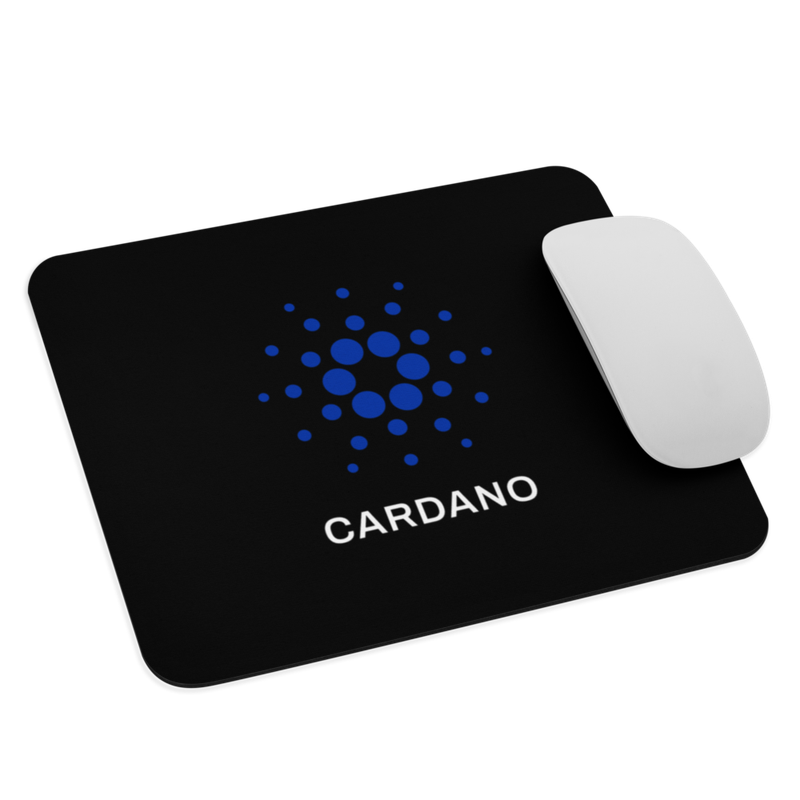 mouse pad white front 62a2615accc76 - Cardano ADA Mouse Pad