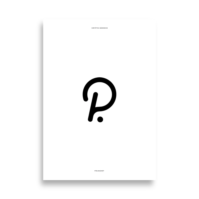 Polkadot Minimal Poster