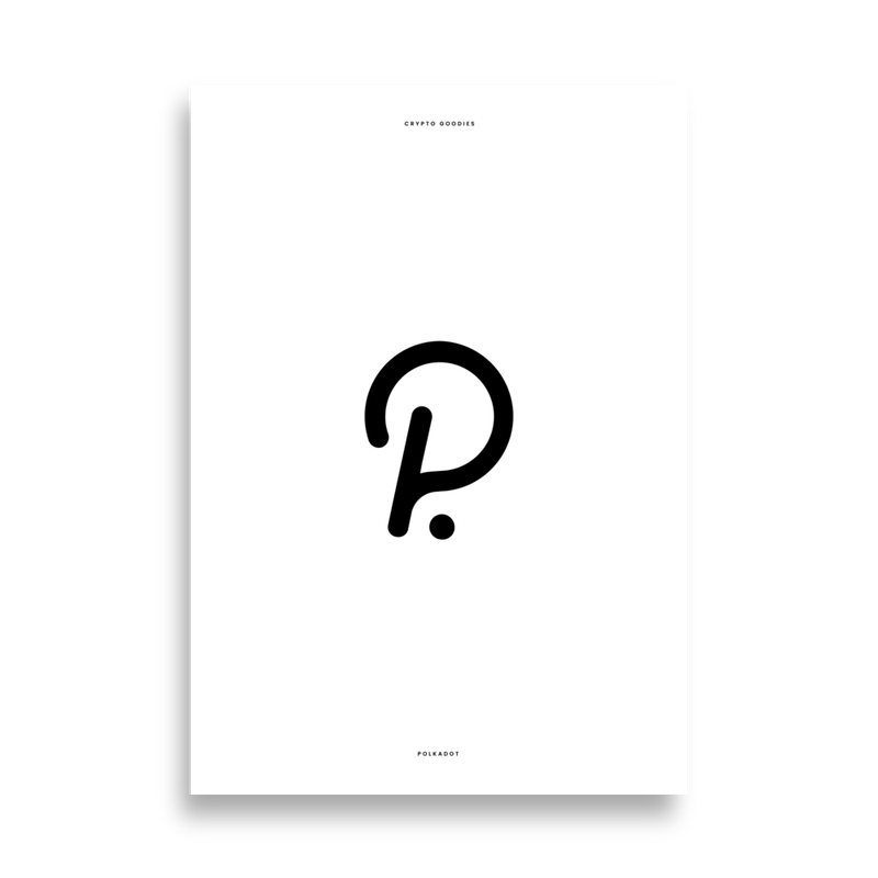 Polkadot Minimal Poster