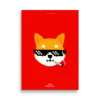 Shiba Inu Thug Life Poster
