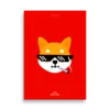 Shiba Inu Thug Life Poster