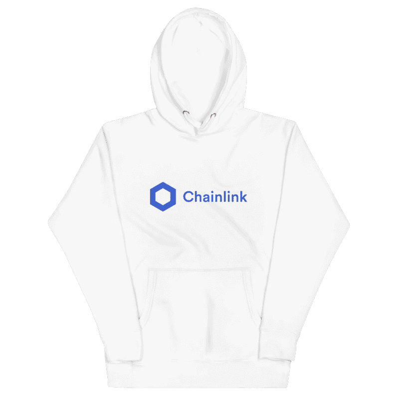 unisex premium hoodie white front 62a1f6c03bd1b - Chainlink Logo Hoodie