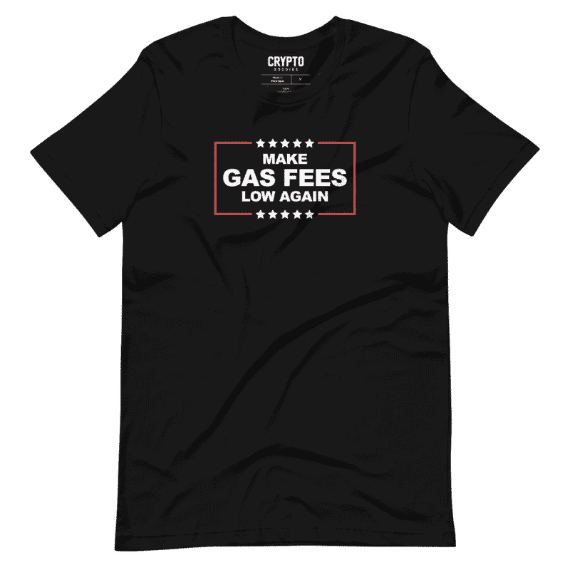 unisex staple t shirt black front 62af1ae9cec8f - Make Gas Fees Low Again T-Shirt