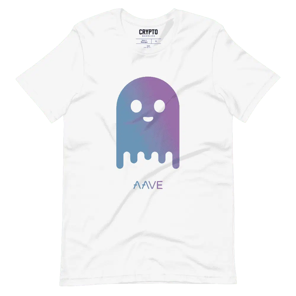 unisex staple t shirt white front 629c9bacdbf2f - AAVE Large Gradient Logo T-Shirt