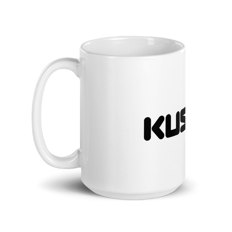 white glossy mug 15oz handle on left 62a0b75796d5b - Kusama Mug