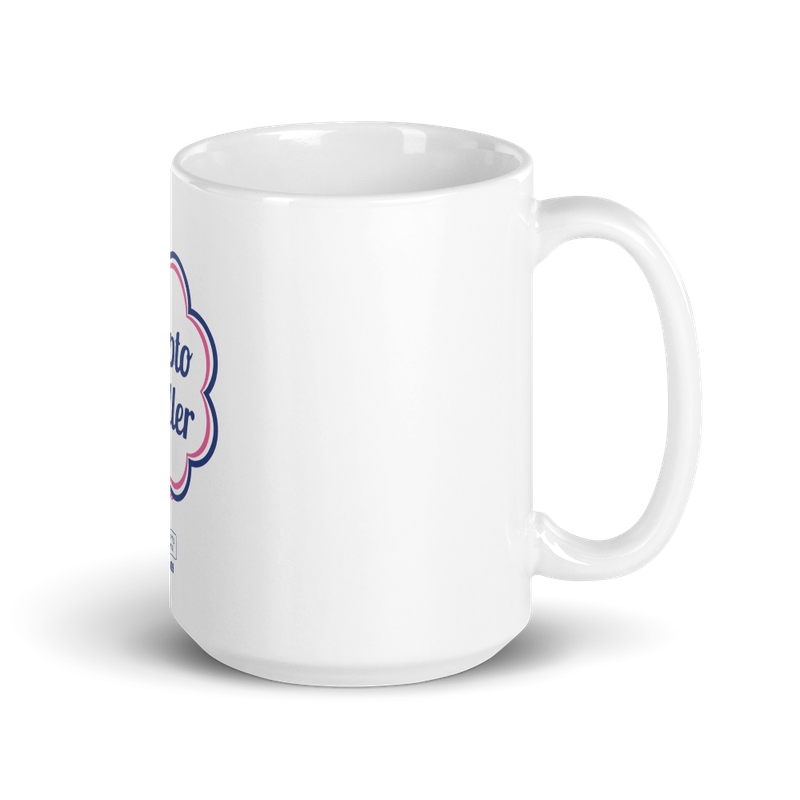 white glossy mug 15oz handle on right 62a0b56662a8d - Crypto Hodler (Pink) Mug