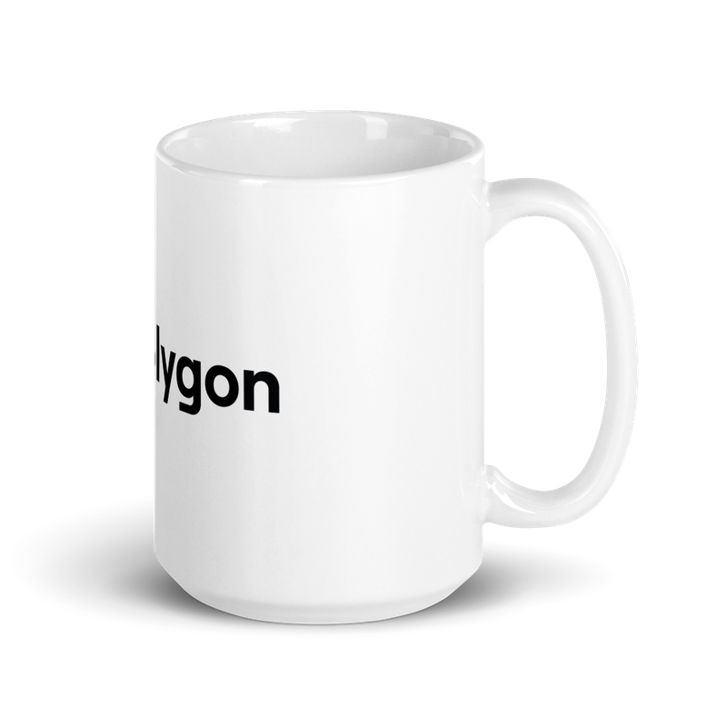 white glossy mug 15oz handle on right 62a0b6a837c23 - Polygon Mug