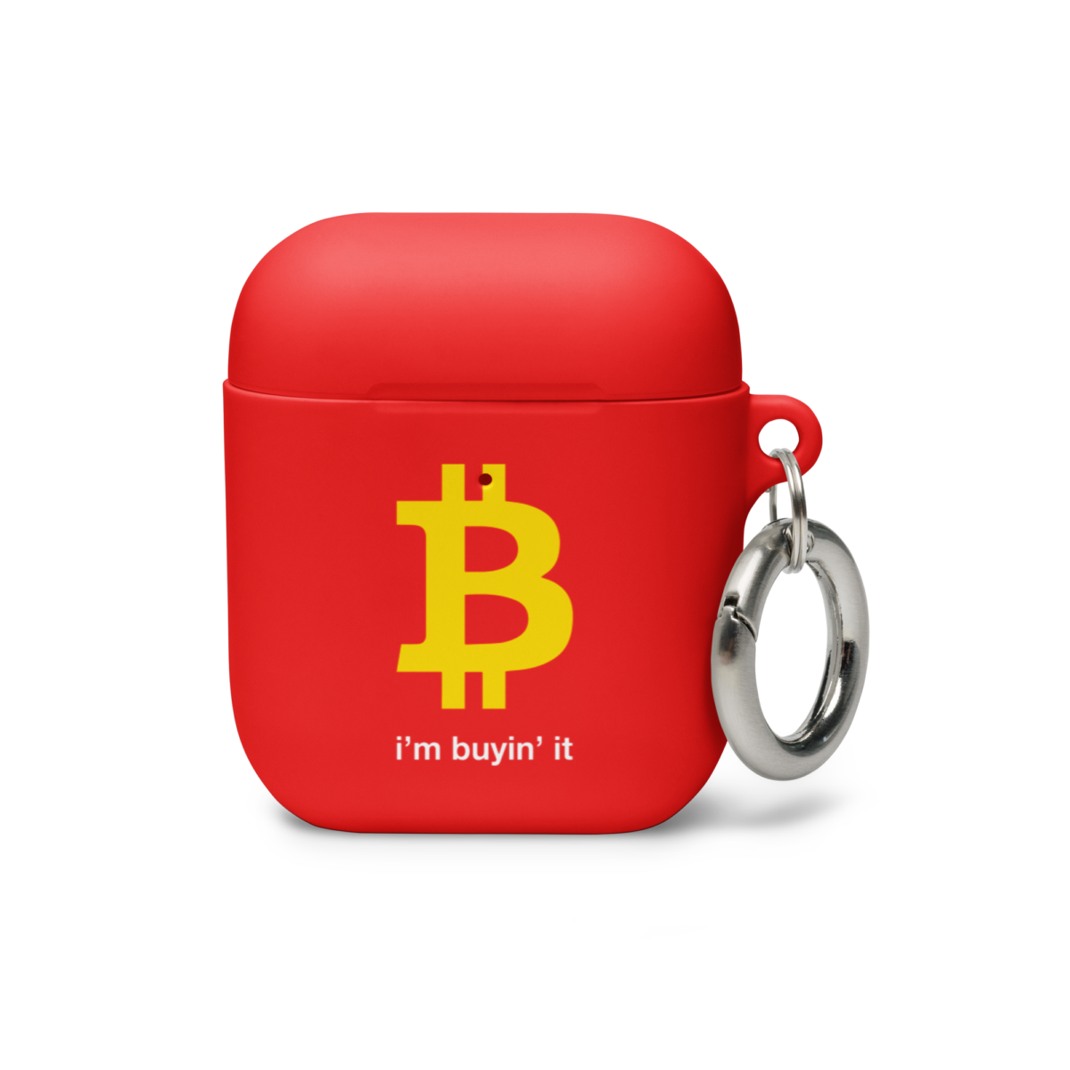 airpods case red airpods front 62e1a7eac5f97 - Bitcoin: I'm Buyin' It AirPods Case