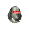 Bitcoin: Benjamin Franklin Sticker
