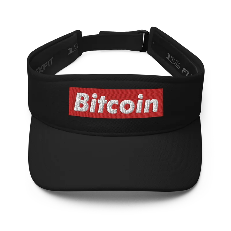 Bitcoin (Red) Visor