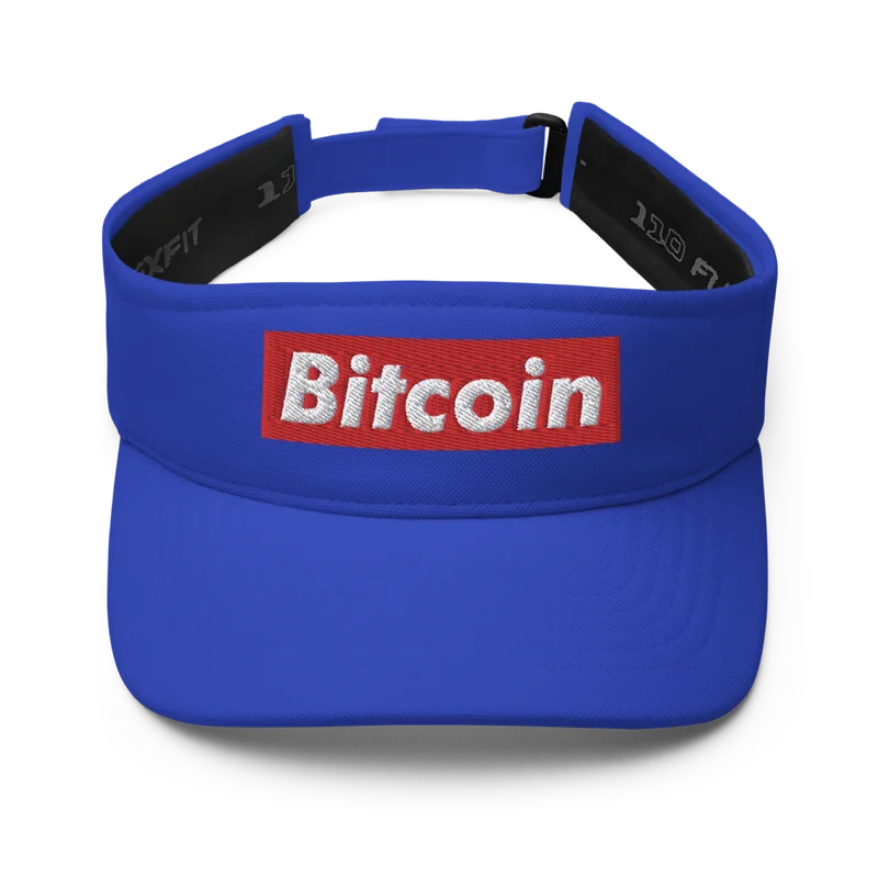 Bitcoin (Red) Visor