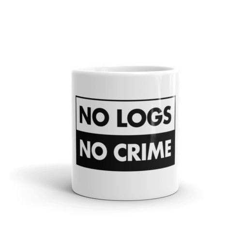 NO LOGS NO CRIME Mug