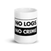NO LOGS NO CRIME Mug