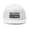 NO LOGS NO CRIME Snapback Hat