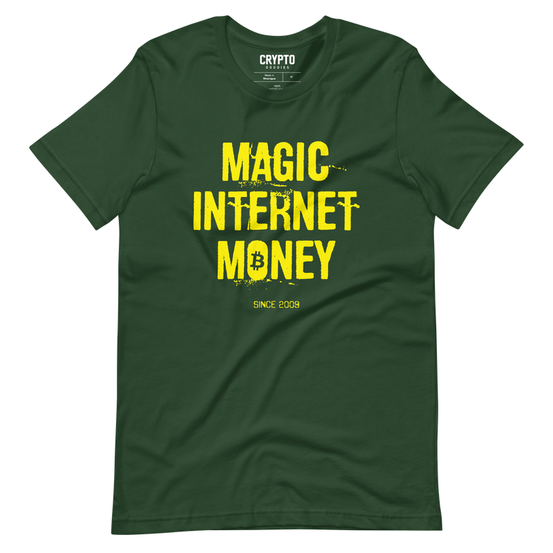 unisex staple t shirt forest front 62cc46adcafc6 - BTC - Magic Internet Money T-Shirt
