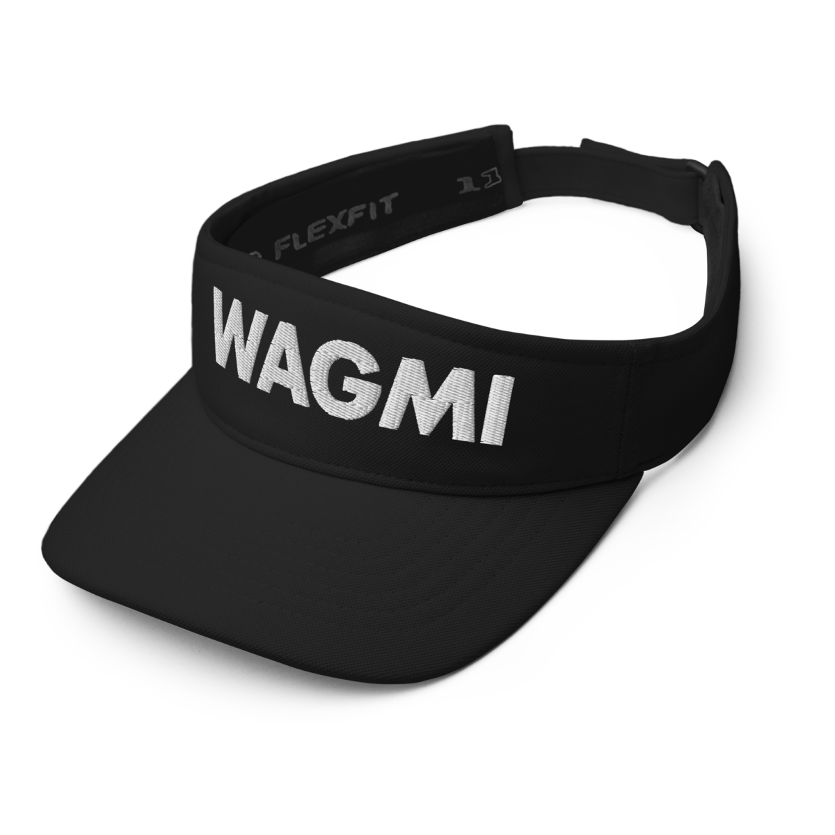 visor black left front 62e199e49936d - WAGMI Visor