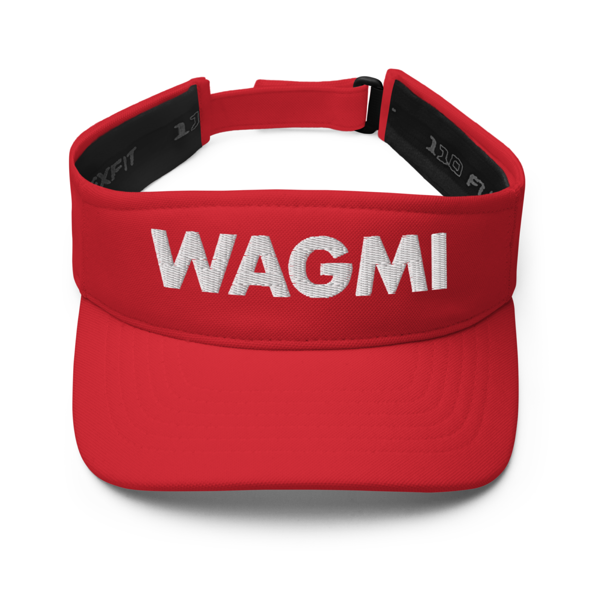 visor red front 62e199e498af5 - WAGMI Visor