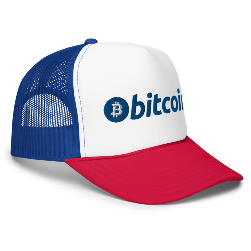 Bitcoin "Pepsi" Foam Trucker Hat