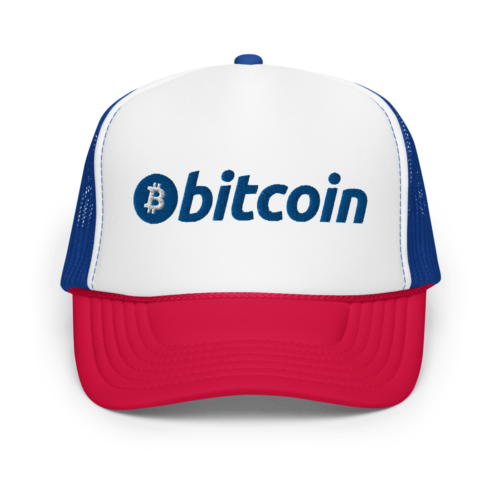Bitcoin "Pepsi" Foam Trucker Hat