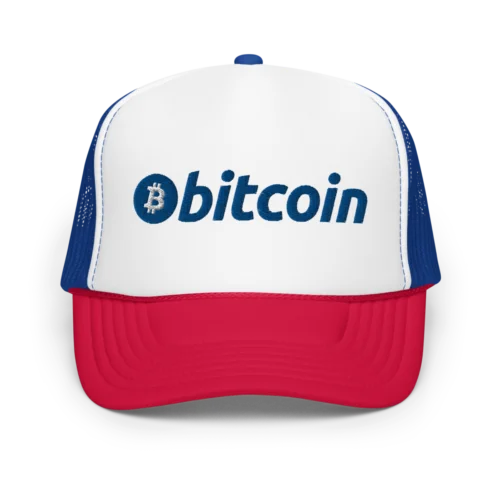 Bitcoin “Pepsi” Foam Trucker Hat