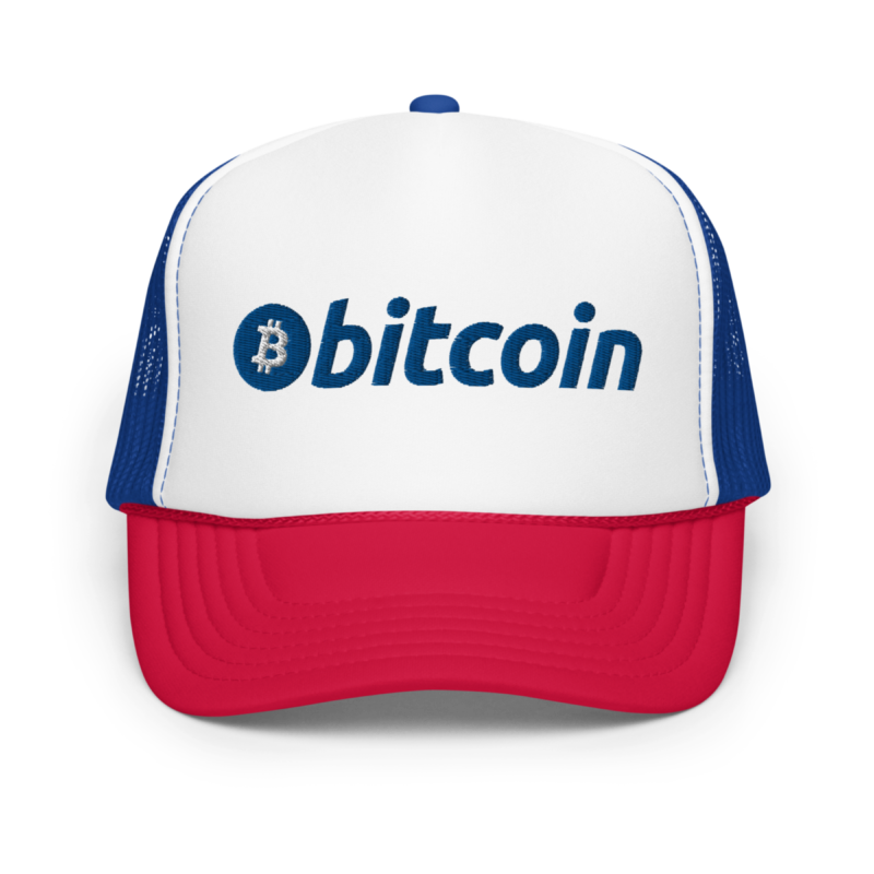 Bitcoin "Pepsi" Foam Trucker Hat