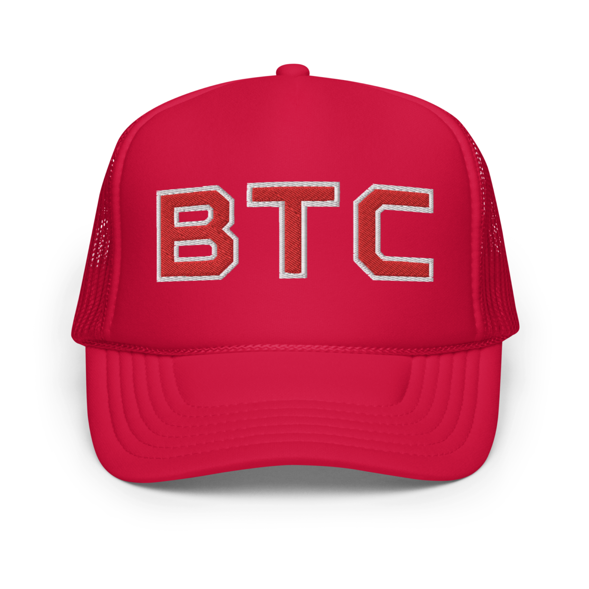 Bitcoin x BTC "Pepsi" Foam Trucker Hat