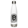 Bitcoin x Money Is Power Stainless Steel Water Bottle