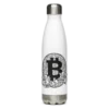 Bitcoin x Money Is Power Stainless Steel Water Bottle