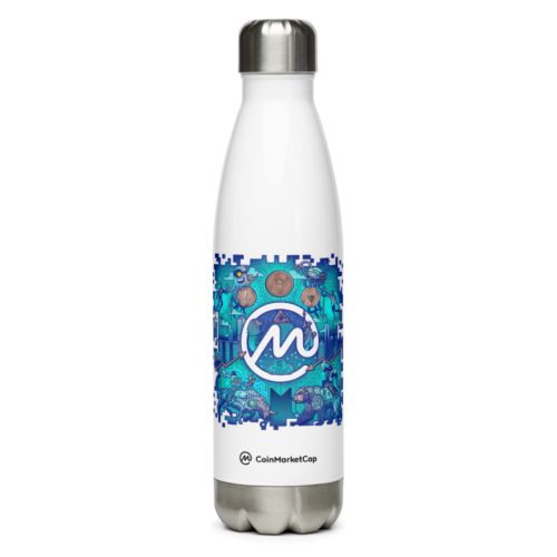 CoinMarketCap Stainless Steel Water Bottle