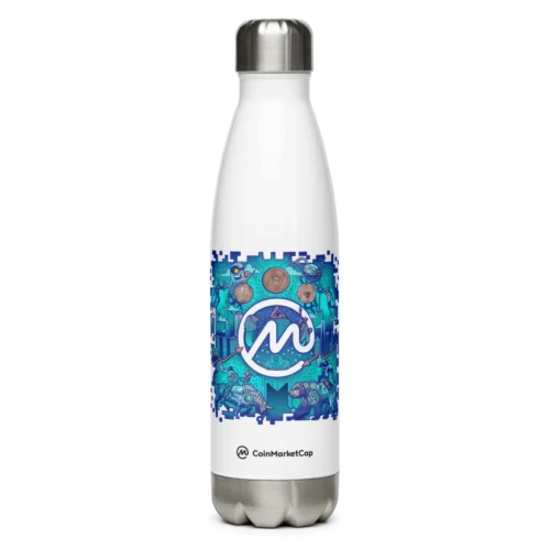 CoinMarketCap Stainless Steel Water Bottle