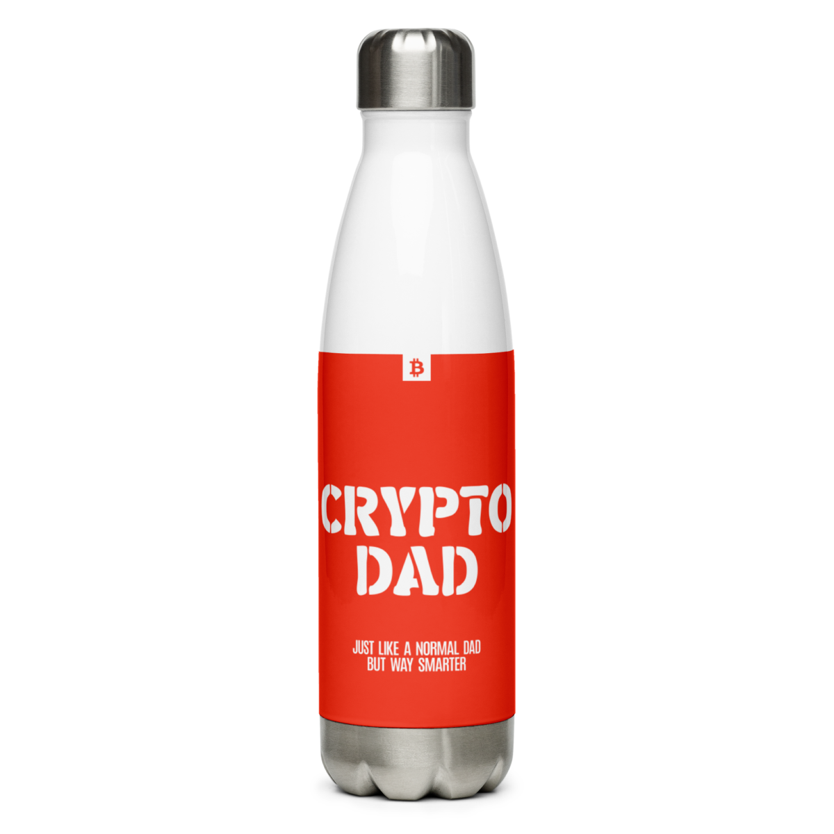 Crypto Dad Stainless Steel Water Bottle
