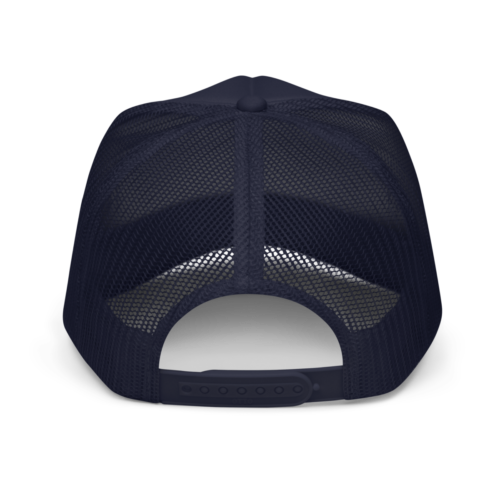 Ethereum Navy Foam trucker hat