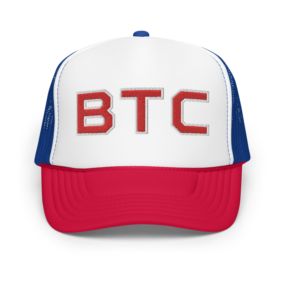 Bitcoin x BTC "Pepsi" Foam Trucker Hat