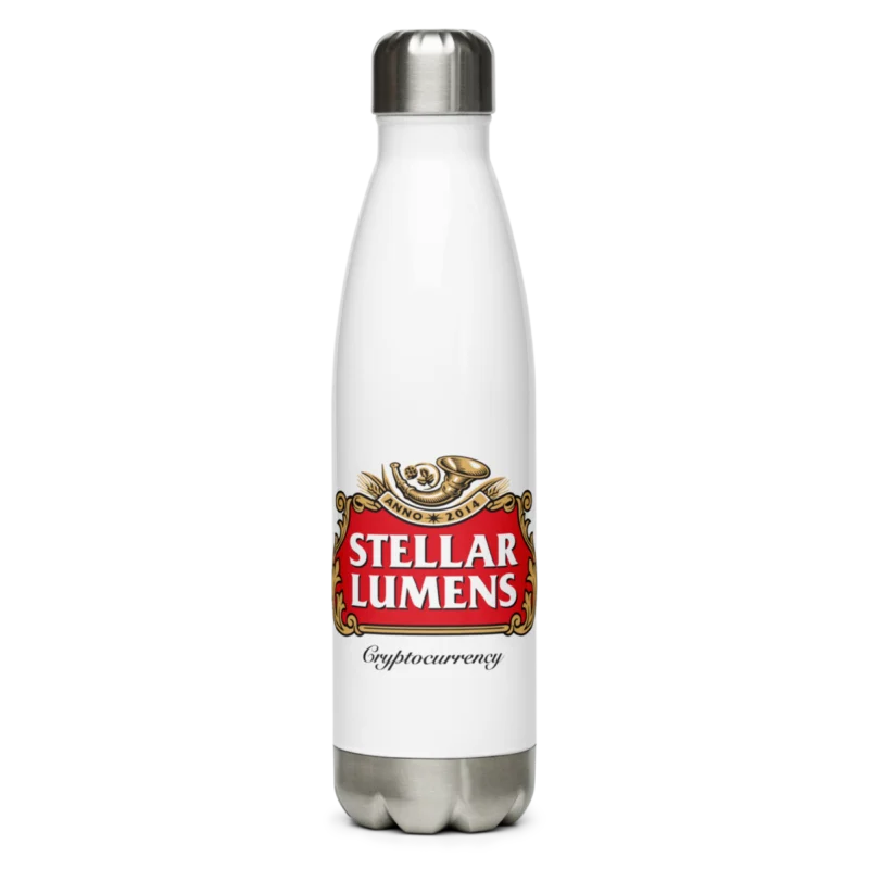 Stellar Lumens Stainless Steel Water Bottle