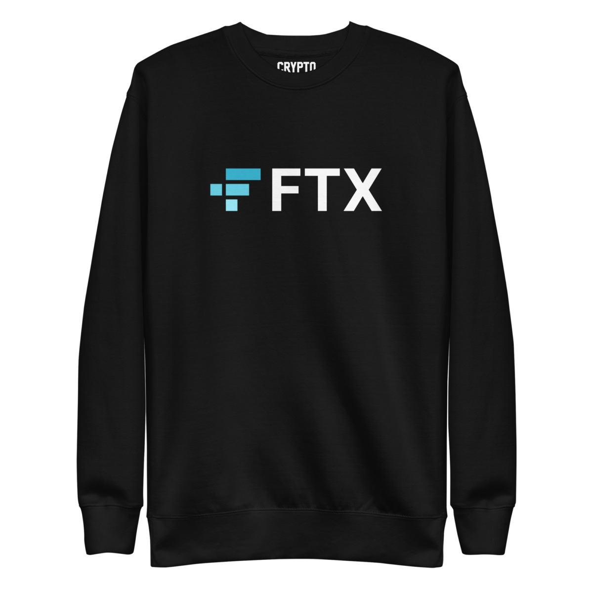 unisex premium sweatshirt black front 630c83b73f816 - FTX Logo Sweatshirt