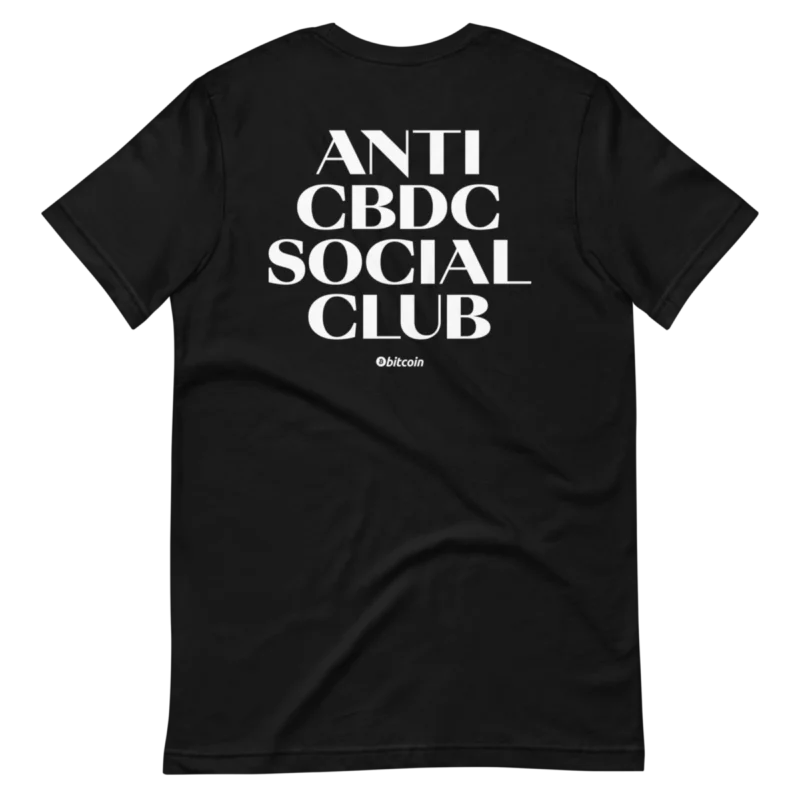 Anti CBDC Social Club T-Shirt - Image 2