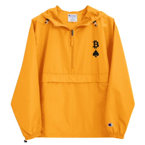 Bitcoin: Ace of Spades Champion Packable Jacket