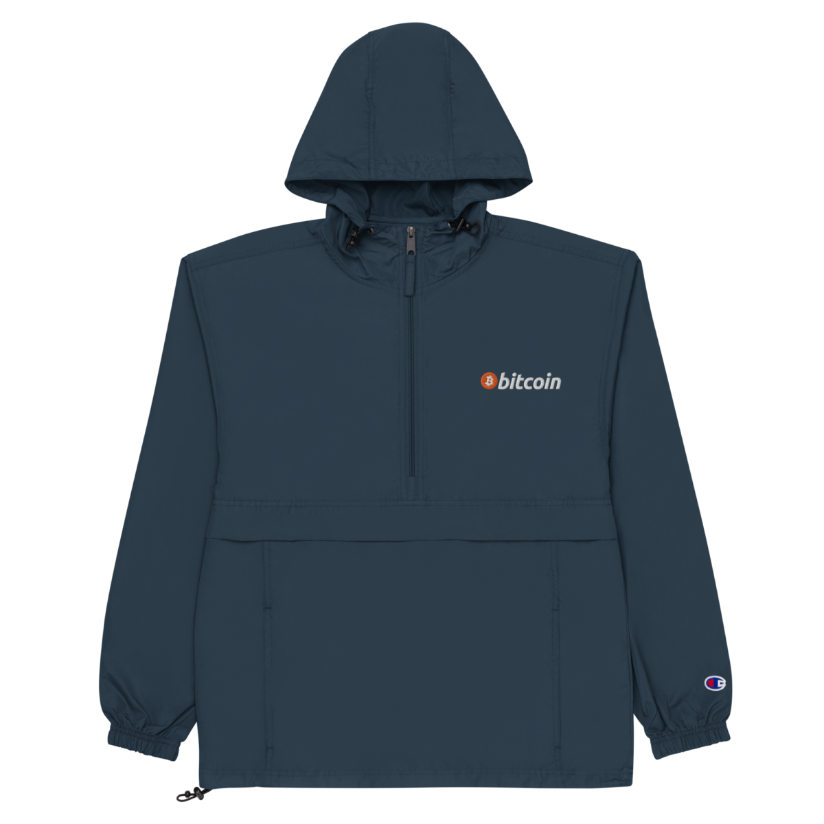 Bitcoin Classic Logo Champion Packable Jacket