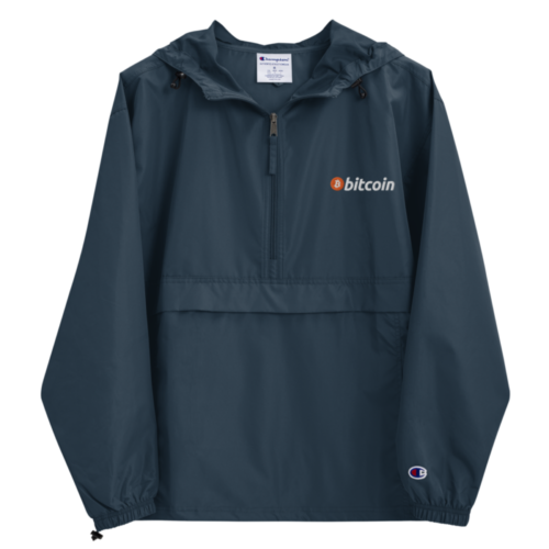 Bitcoin Classic Logo Champion Packable Jacket